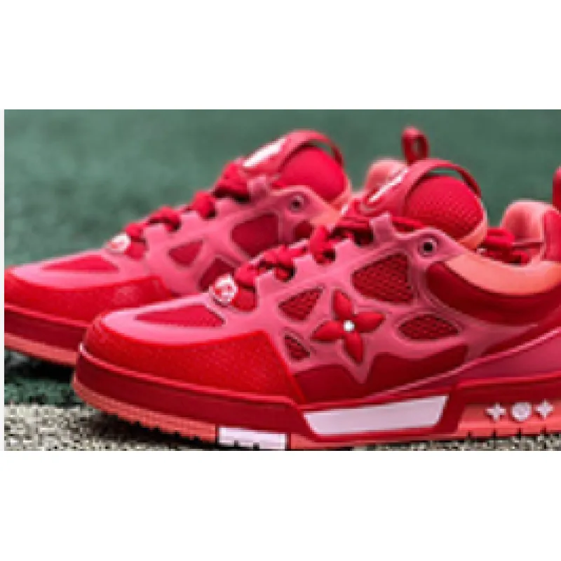Louis Vuitton LV Skate Sneaker Red