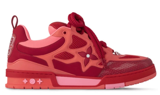    Louis Vuitton LV Skate Sneaker Red