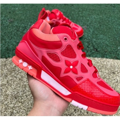 Louis Vuitton LV Skate Sneaker Red 02