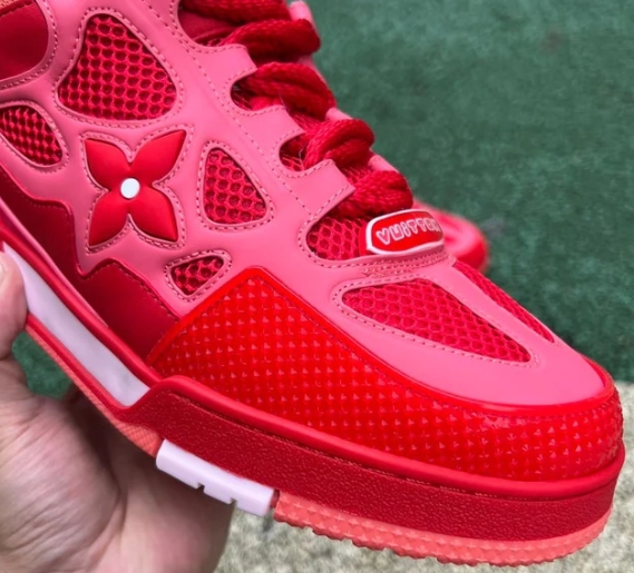    Louis Vuitton LV Skate Sneaker Red