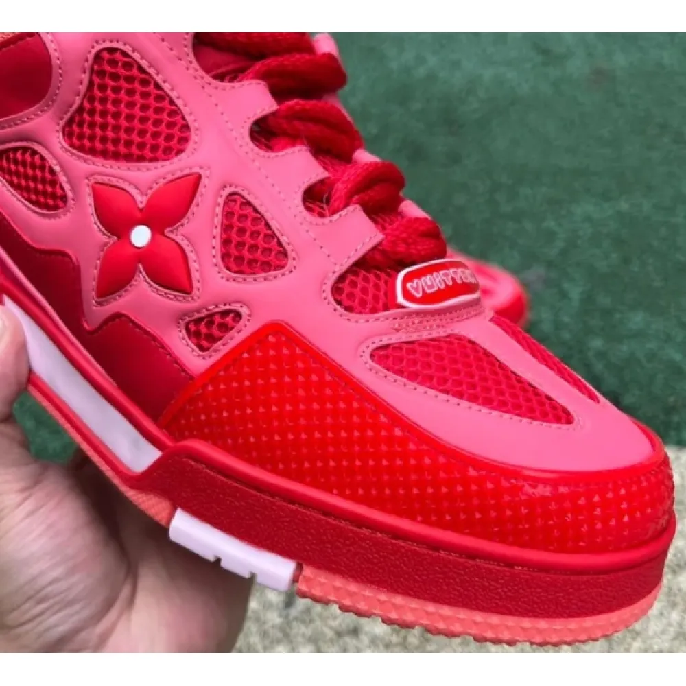 Louis Vuitton LV Skate Sneaker Red