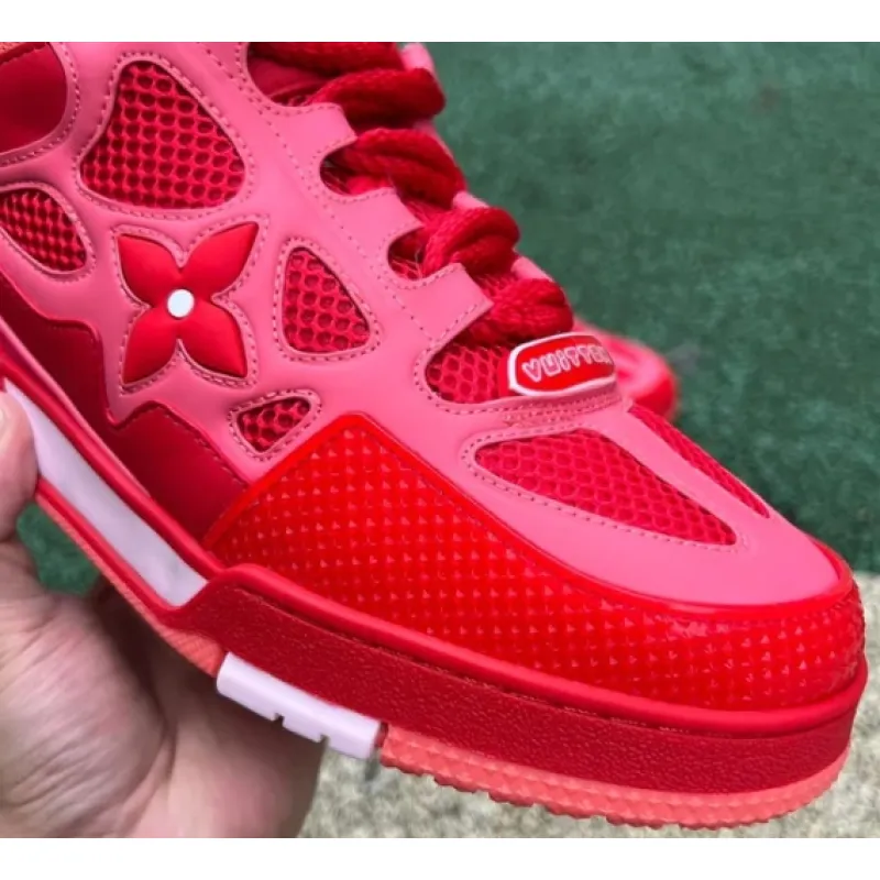 Louis Vuitton LV Skate Sneaker Red