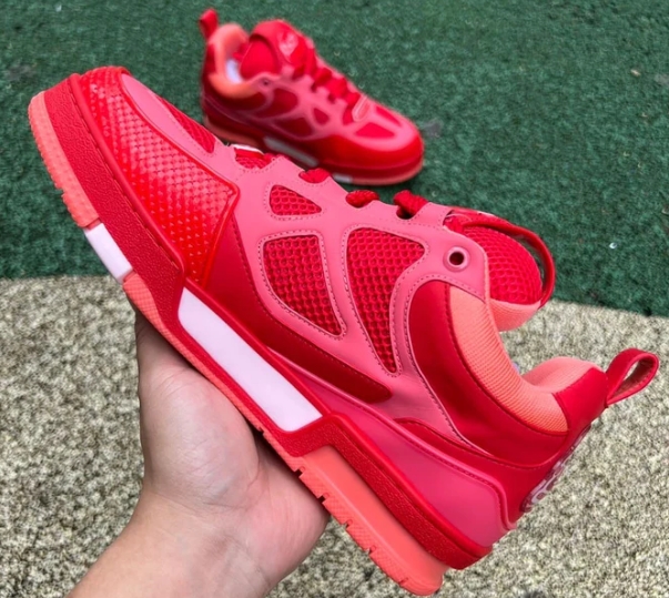    Louis Vuitton LV Skate Sneaker Red
