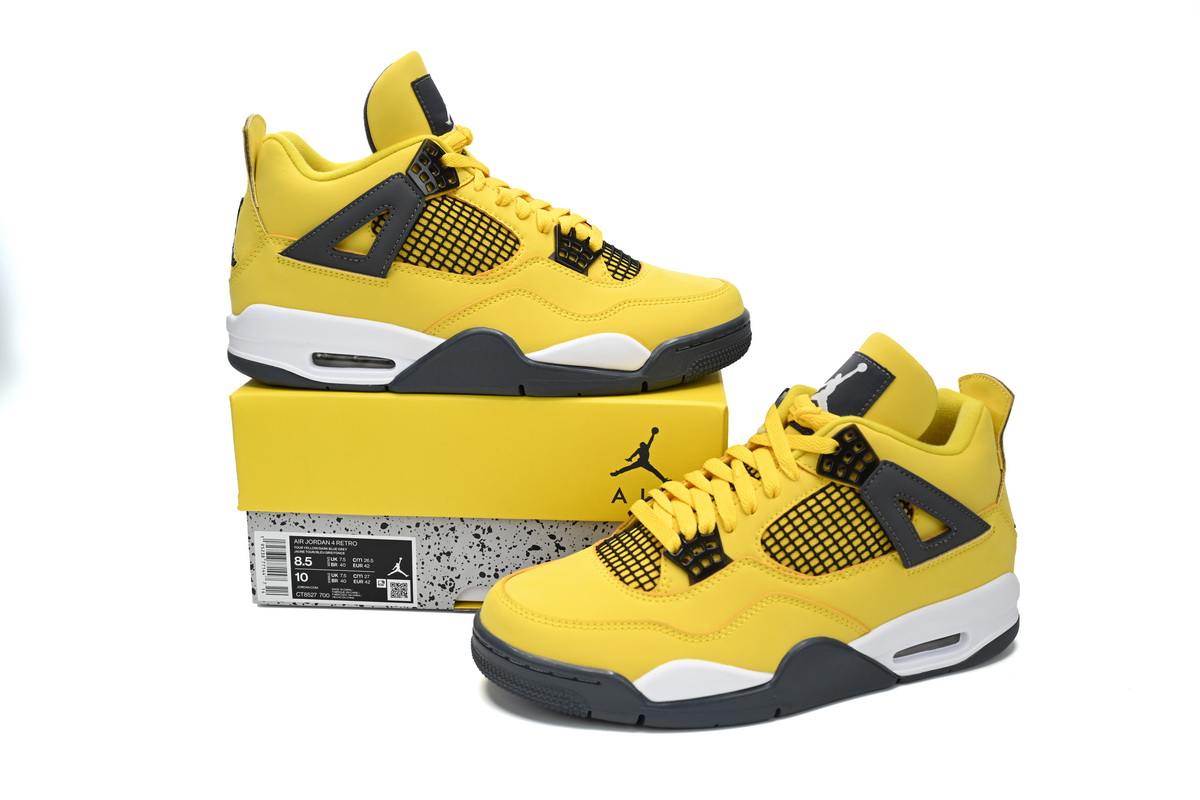 Bstsneaker- Air Jordan 4 Retro Lightning CT8527-700