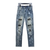 Top Quality     AMIRI Inked and rhinestone jeans