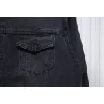 Balenciaga Back Crown Denim Jacket 