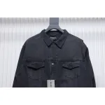 Balenciaga Back Crown Denim Jacket 