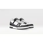 Louis Vuitton Trainer Black White Swarovski