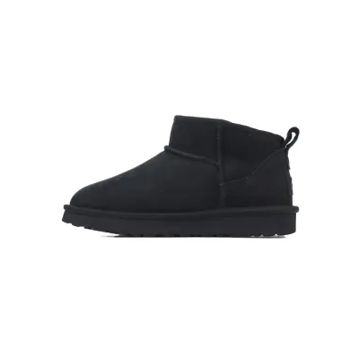 Pkgod UGG Classic Ultra Mini Boot Black  01