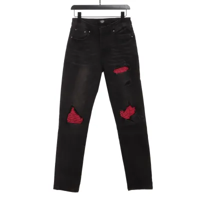 Top Quality AMIRI Ripped Denim Pants 01