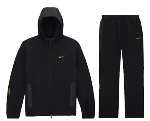 Nike x NOCTA Tech Fleece Hoodie & Joggers Set Black 
