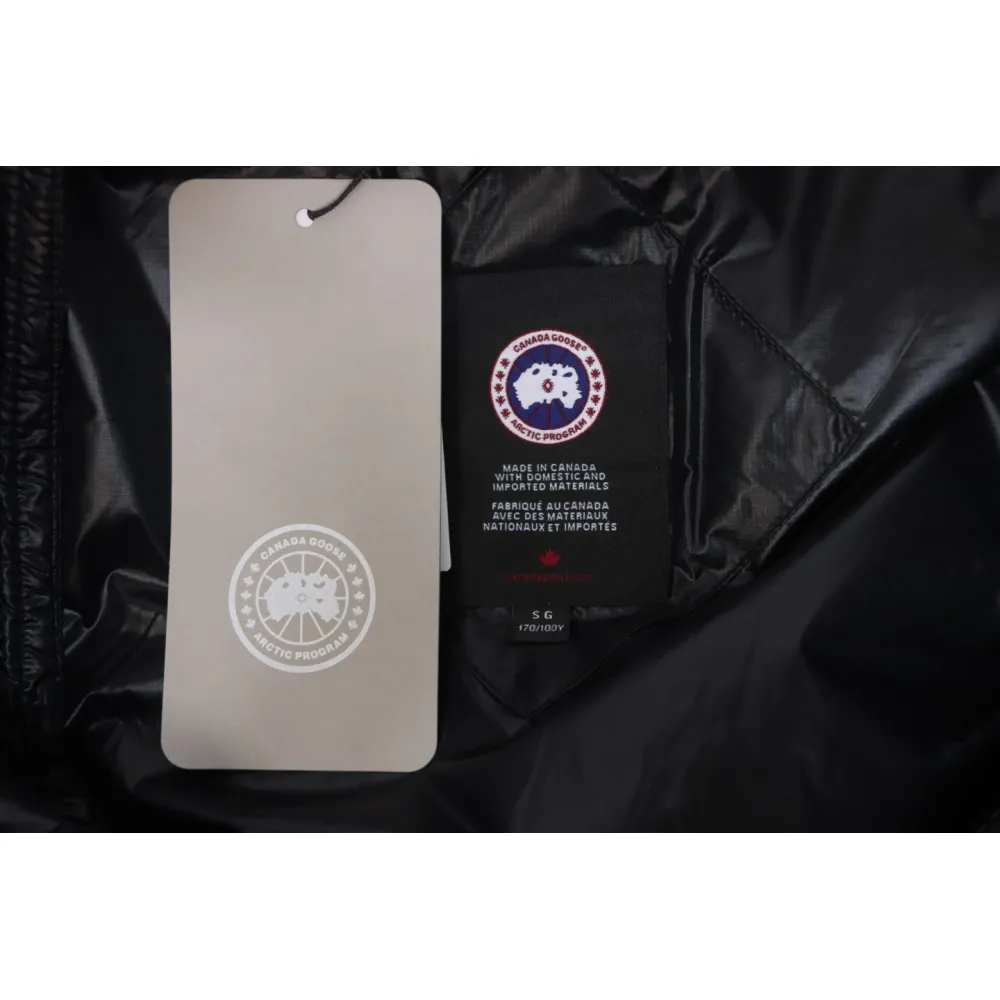 Top Quality Canada Goose Puff Down Jacket Black 