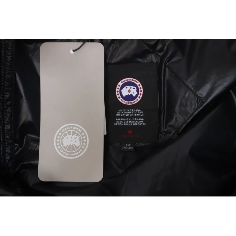 Top Quality Canada Goose Puff Down Jacket Black 