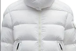 Top Quality     Moncler Women's Maire Short Down Jacket Glossy Off White 