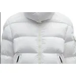 Top Quality Moncler Women's Maire Short Down Jacket Glossy Off White 