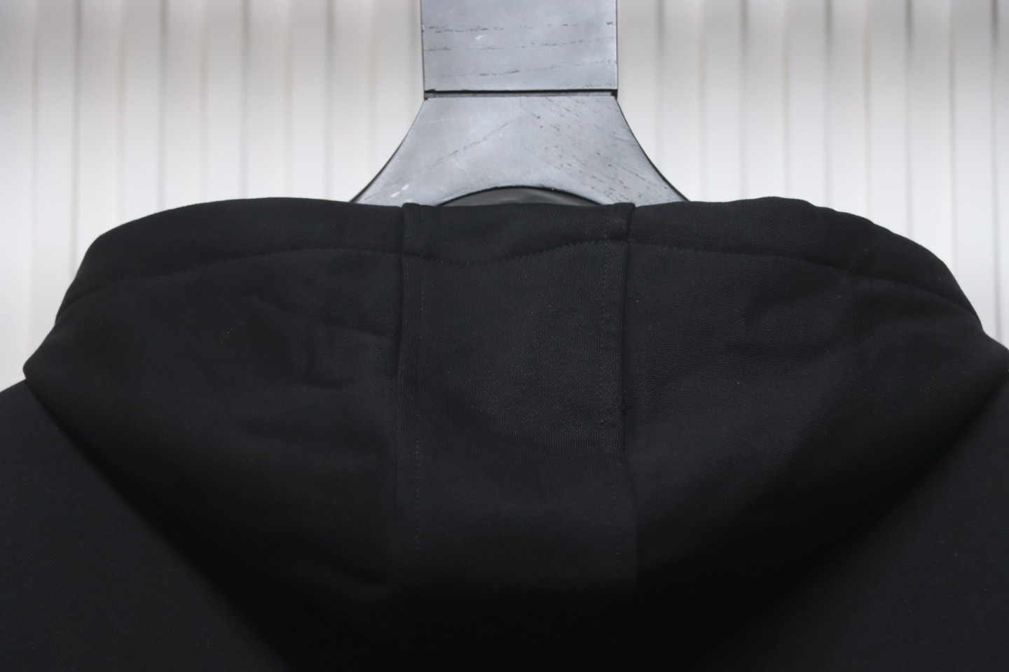 Top Quality  Burberry Letter Graphic Cotton Blend Zip Hoodie Pale Black 