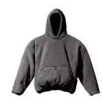 Top Quality Yeezy Gap Polar Fleece Padded Hoodie Dark Grey 