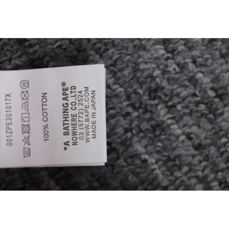 Top Quality BAPE Color Camo Shark Zip Hoodie Junior 