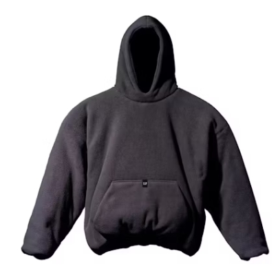     Yeezy Gap Polar Fleece Padded Hoodie Black 