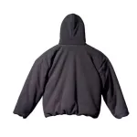 Top Quality Yeezy Gap Polar Fleece Padded Hoodie Black 