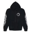     Chrome Hearts Horse Shoe Floral Hoodie Black 