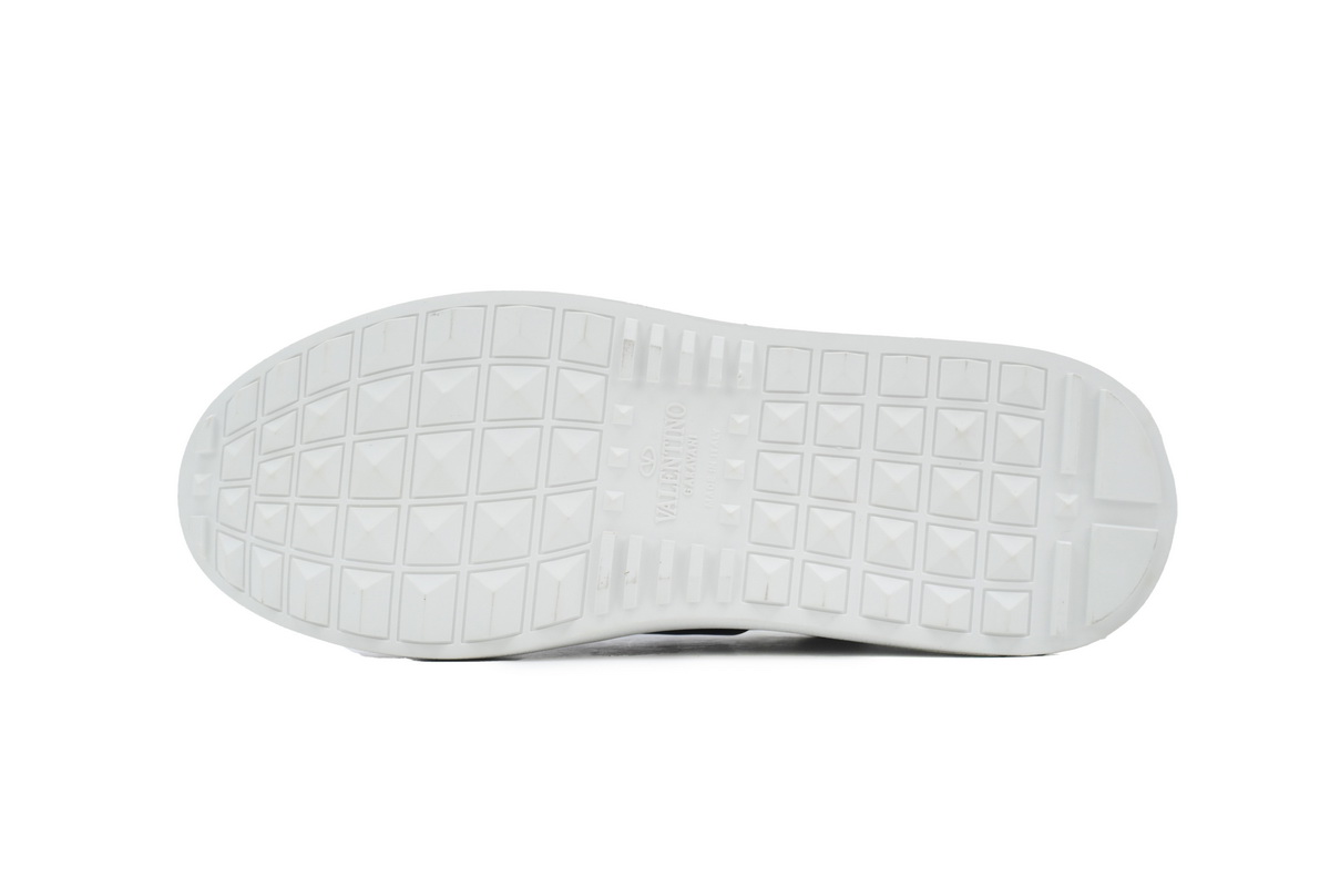    Valentino Garavani Open White Black Band White