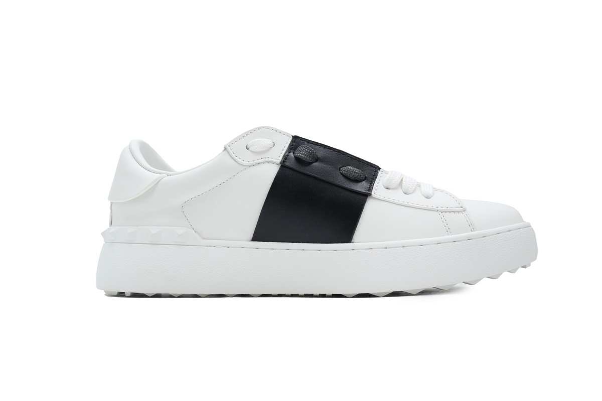    Valentino Garavani Open White Black Band White