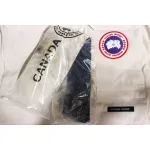 Top Quality Canada Goose Expedition feather collar down coat white