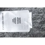 Top Quality Canada Goose Expedition feather collar down coat white
