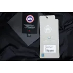 Top Quality Canada Goose Expedition feather collar down coat grey