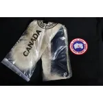 Top Quality Canada Goose Expedition feather collar down coat black