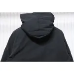 Top Quality Canada Goose Expedition feather collar down coat black