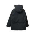 Top Quality Canada Goose Expedition feather collar down coat black