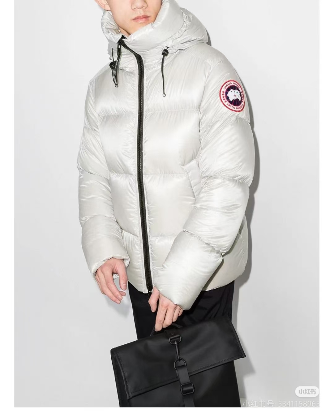 Top Quality Canada Goose Puff Down Jacket White 