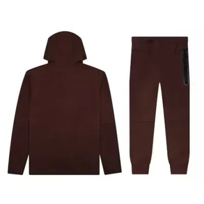 Nike Sportswear Tech Fleece Hoodie & Joggers Set Earth  02