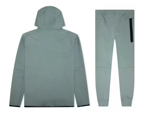 Nike Sportswear Tech Fleece Hoodie & Joggers Set Mica Green 