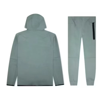 Nike Sportswear Tech Fleece Hoodie & Joggers Set Mica Green  02