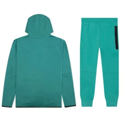 Nike Sportswear Tech Fleece Hoodie & Joggers Set Mineral Teal  02