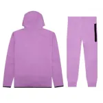 Nike Sportswear Tech Fleece Hoodie & Joggers Set Violet Shock 