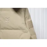 Top Quality Burberry 22FW Hooded Down Jacket Beige 