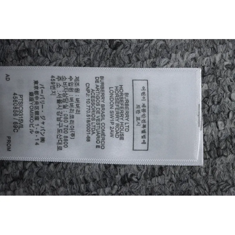 Top Quality Burberry 22FW Hooded Down Jacket Black 