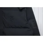 Top Quality Burberry 22FW Hooded Down Jacket Black 