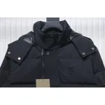 Top Quality Burberry 22FW Hooded Down Jacket Black 