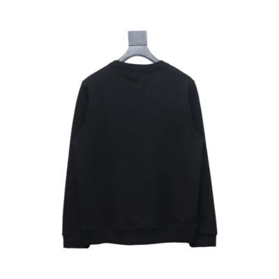 Top Quality  Burberry Darby EKD Black Cotton Sweatshirt  02