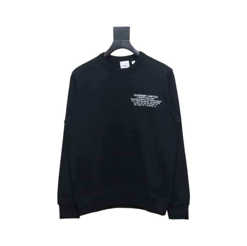 Top Quality  Burberry Limited Sweatshirt Black 