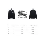 Top Quality  Burberry Limited Sweatshirt Black 