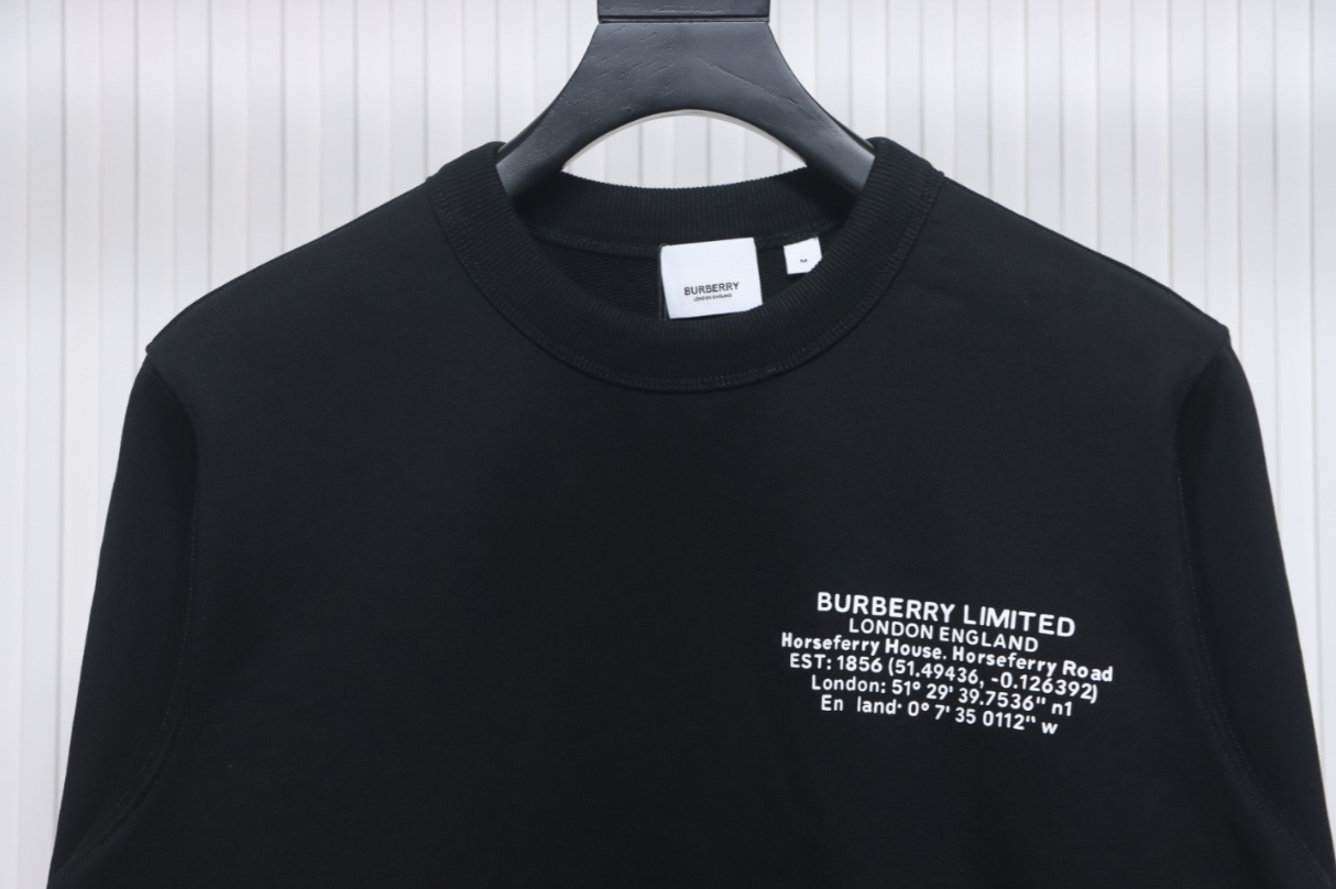 Top Quality  Burberry Limited Sweatshirt Black 