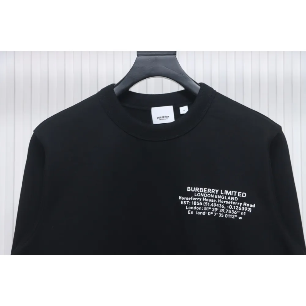 Top Quality  Burberry Limited Sweatshirt Black 