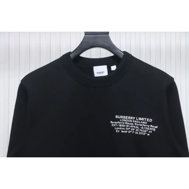 Top Quality  Burberry Limited Sweatshirt Black 