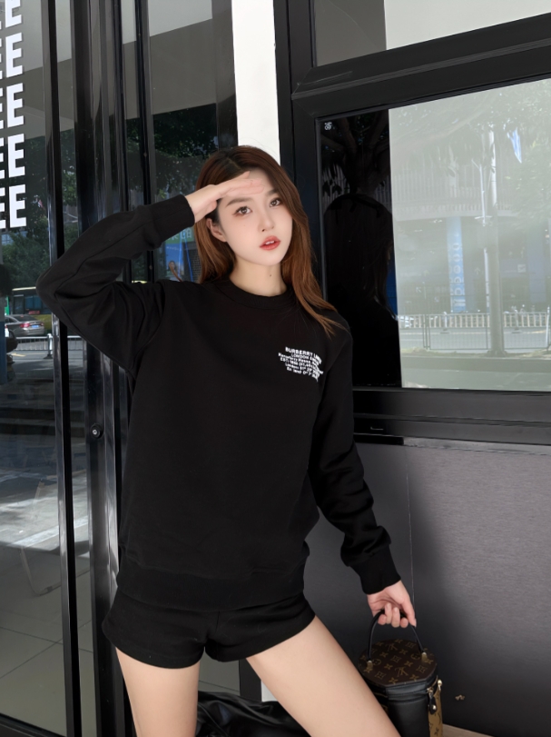Top Quality  Burberry Limited Sweatshirt Black 